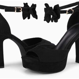 Elegant Black Women's Heels